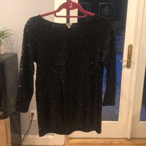 J.Crew sequin long sleeve
